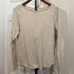 Under Armour Beige Long Sleeve Top
